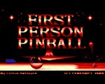 First Person Pinball