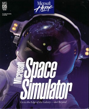 Microsoft Space Simulator - Cover