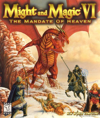 Might and Magic VI: The Mandate of Heaven - Cover