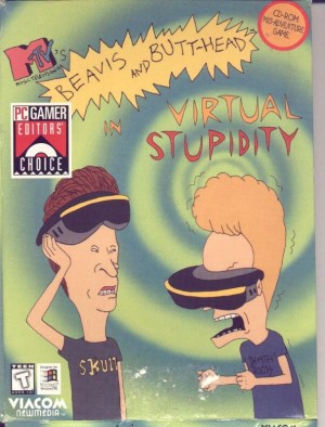MTV's Beavis and Butt-Head in Virtual Stupidity - cover