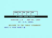 5 Card Draw Poker