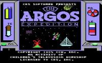 The Argos Expedition