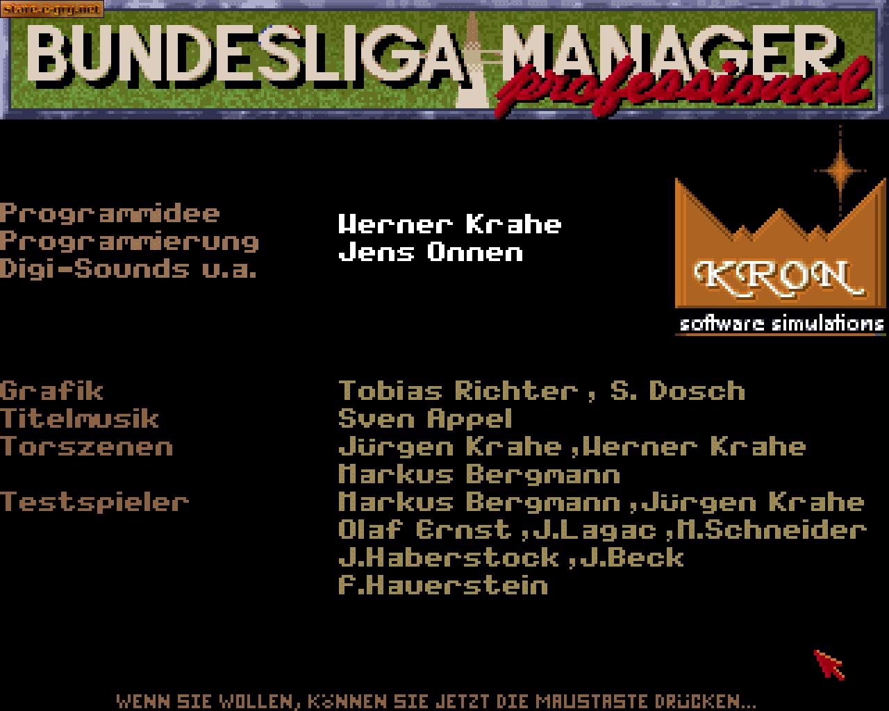 Bundesliga Manager Professional