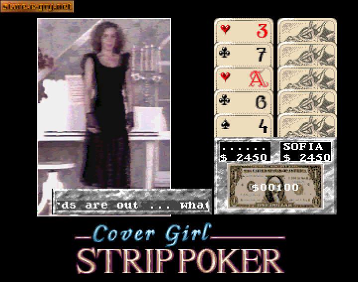 Cover Girl Strip Poker