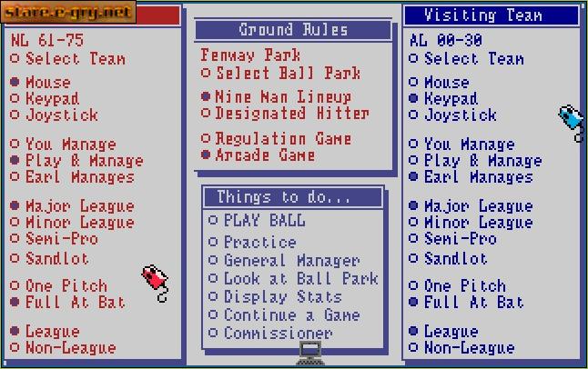 Earl Weaver Baseball