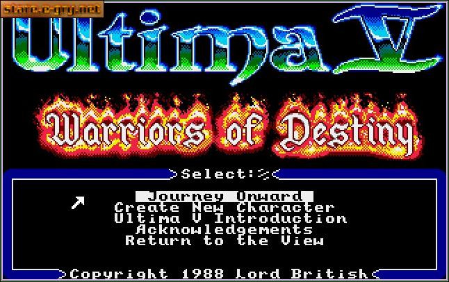 Ultima V: Warriors of Destiny