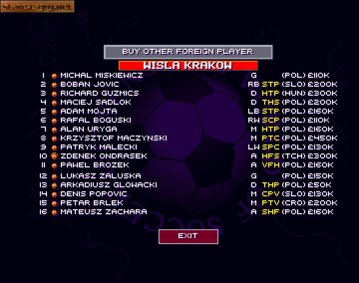 Sensible World of Soccer 2016/2017