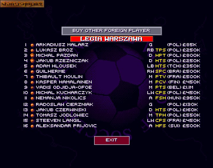 Sensible World of Soccer 2016/2017