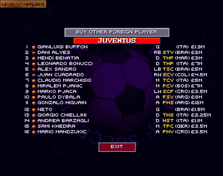 Sensible World of Soccer 2016/2017