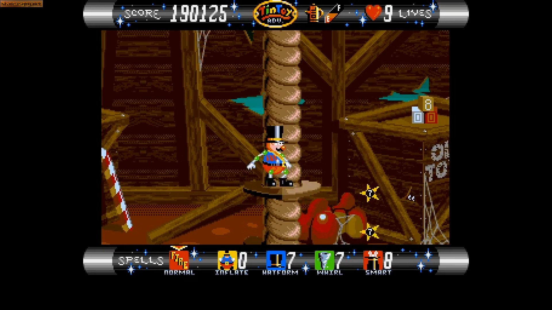 Tin Toy Adventure in the House of Fun