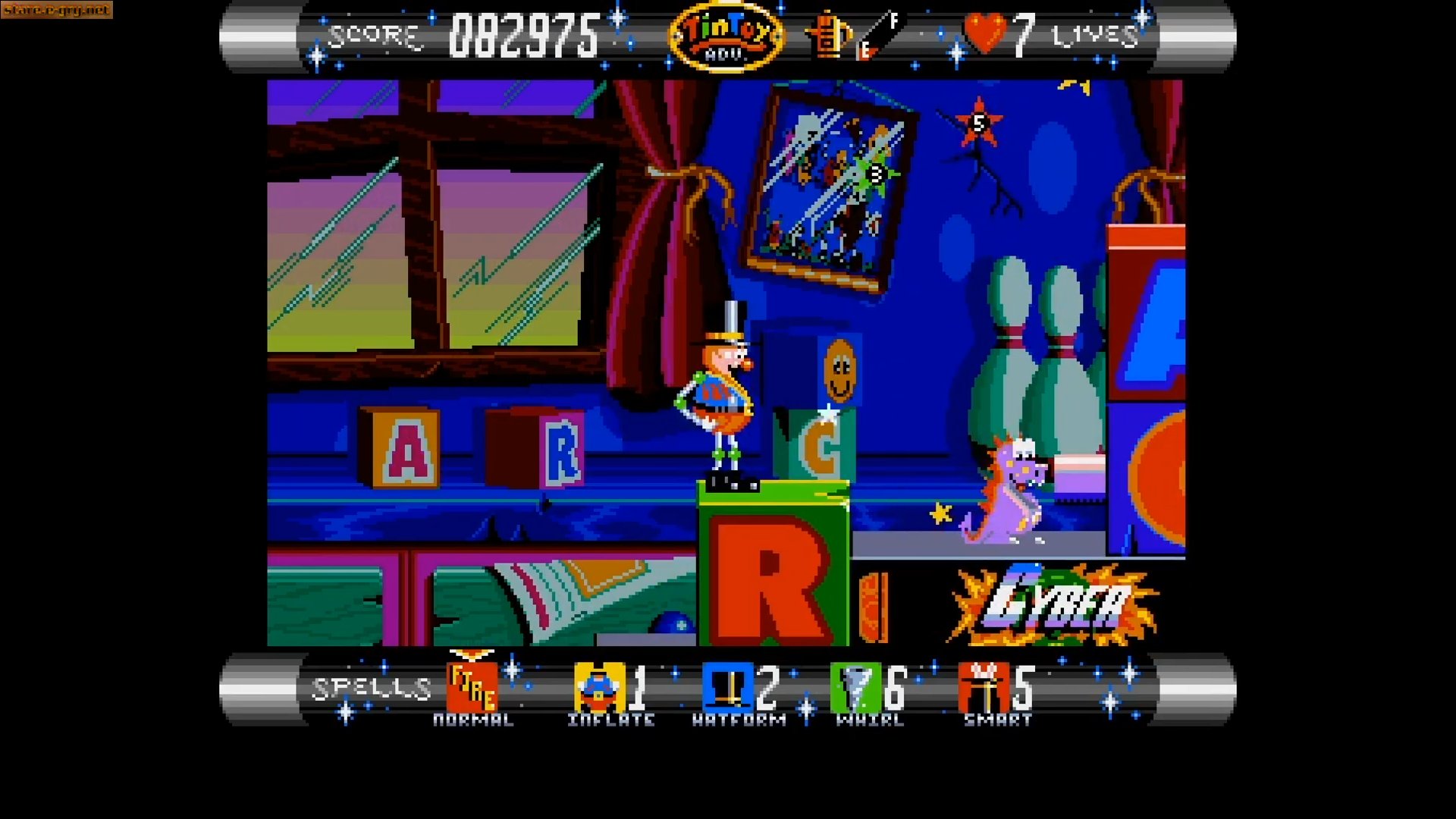 Tin Toy Adventure in the House of Fun