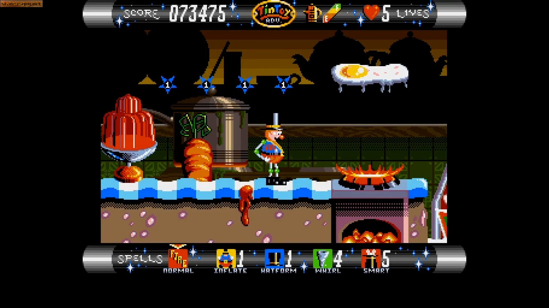 Tin Toy Adventure in the House of Fun