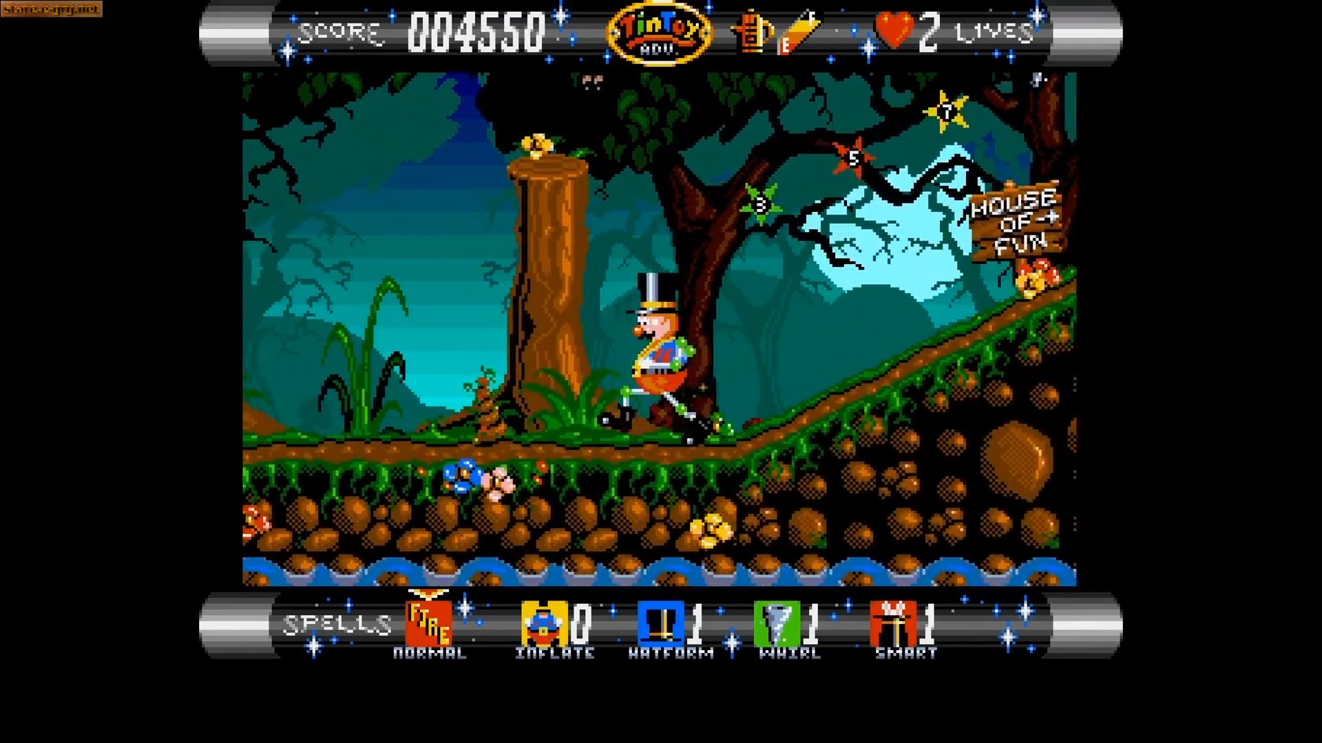 Tin Toy Adventure in the House of Fun