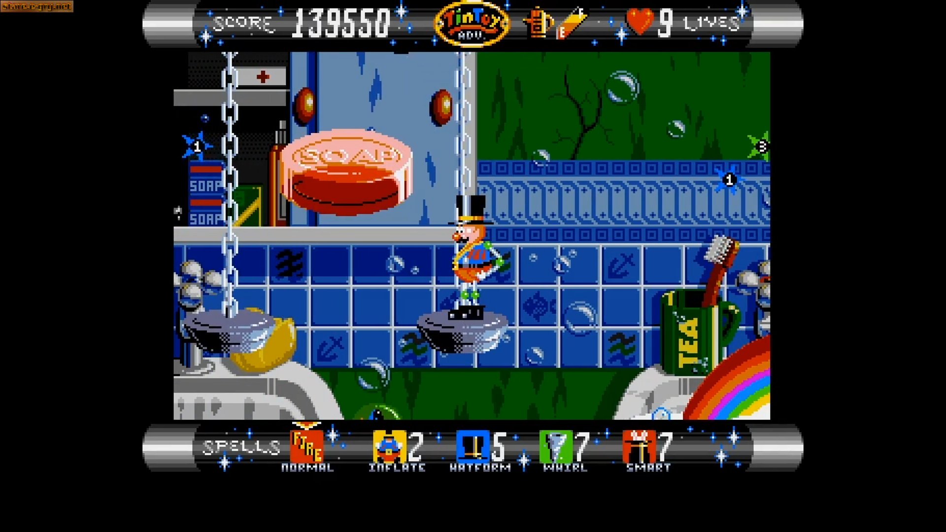 Tin Toy Adventure in the House of Fun