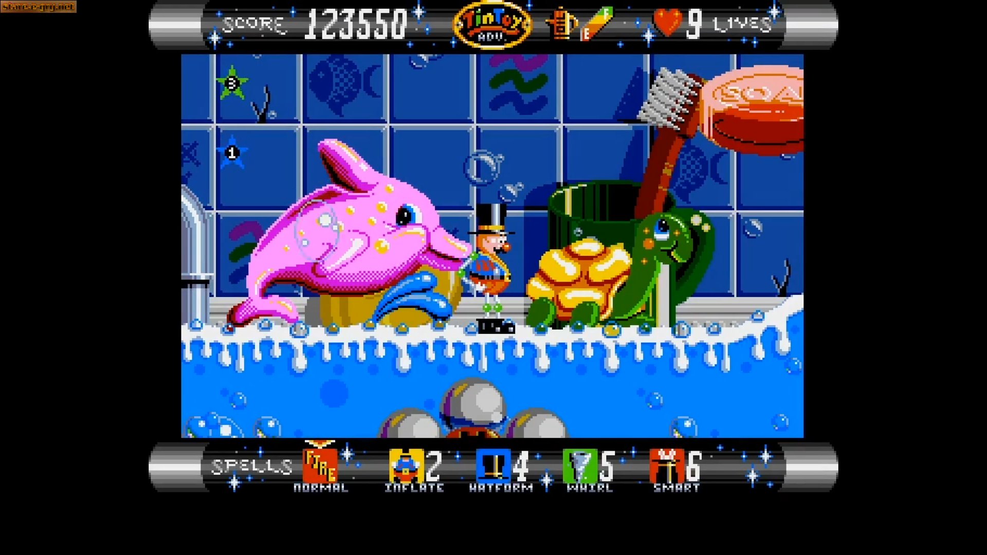 Tin Toy Adventure in the House of Fun