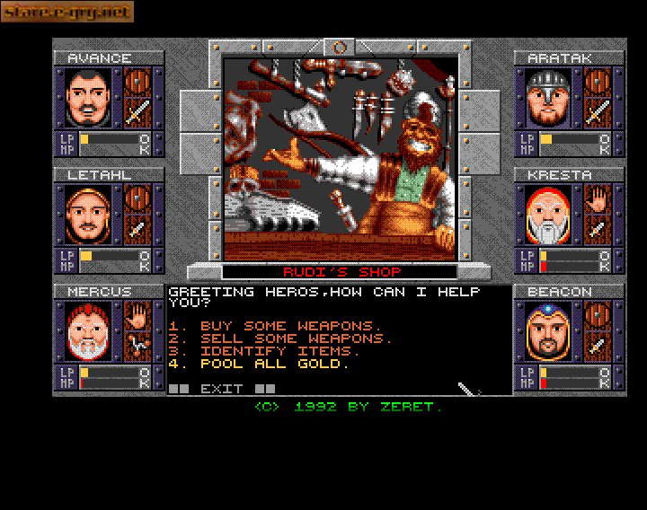 Dungeons of Avalon II: The Island of Darkness