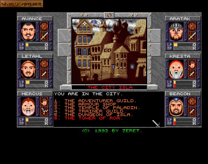 Dungeons of Avalon II: The Island of Darkness