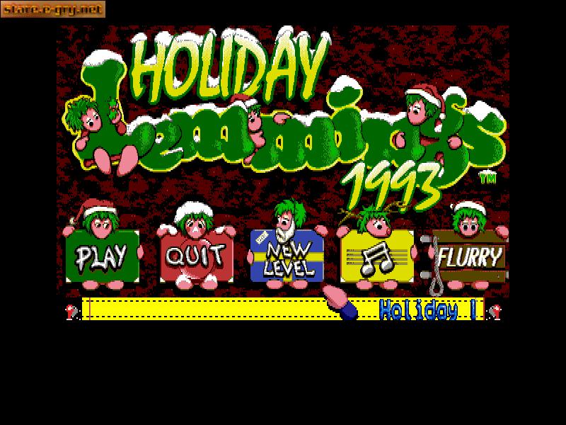 Holiday Lemmings 1993