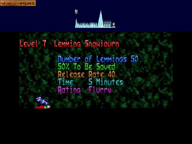 Holiday Lemmings 1993