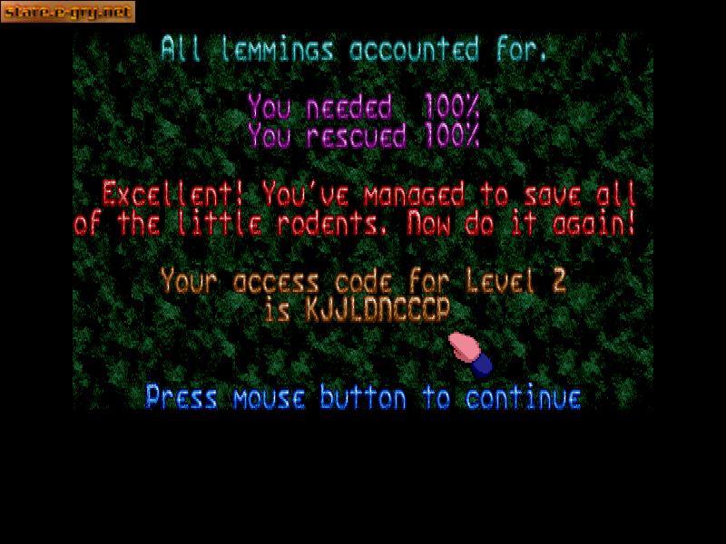 Holiday Lemmings 1993