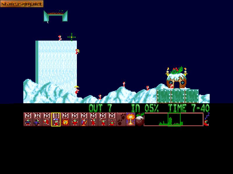 Holiday Lemmings 1993