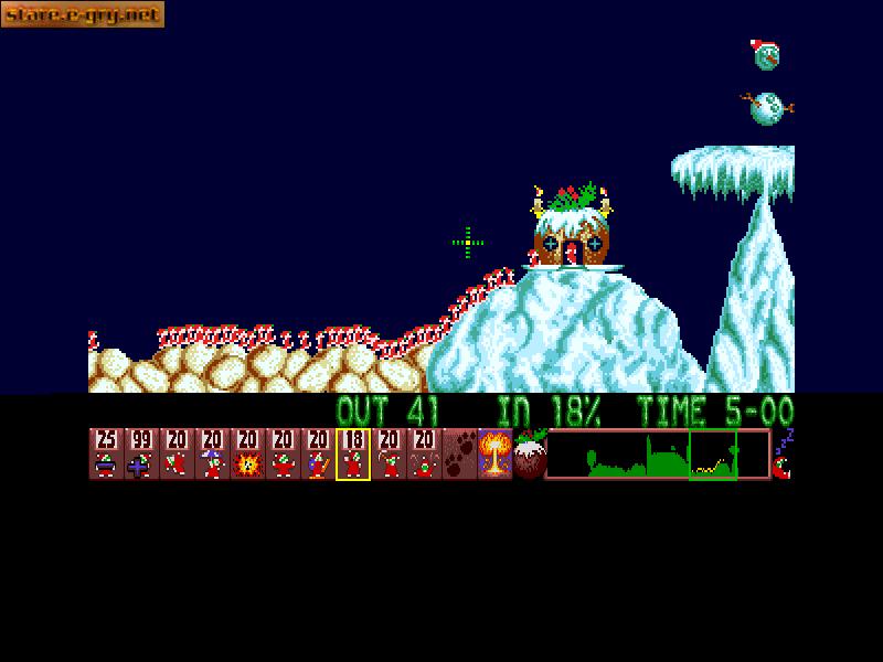Holiday Lemmings 1993