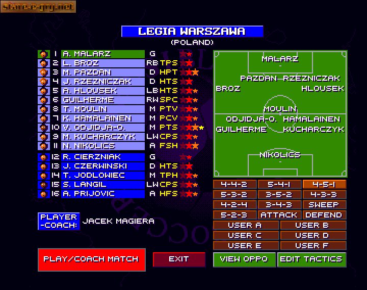 Sensible World of Soccer 2016/2017