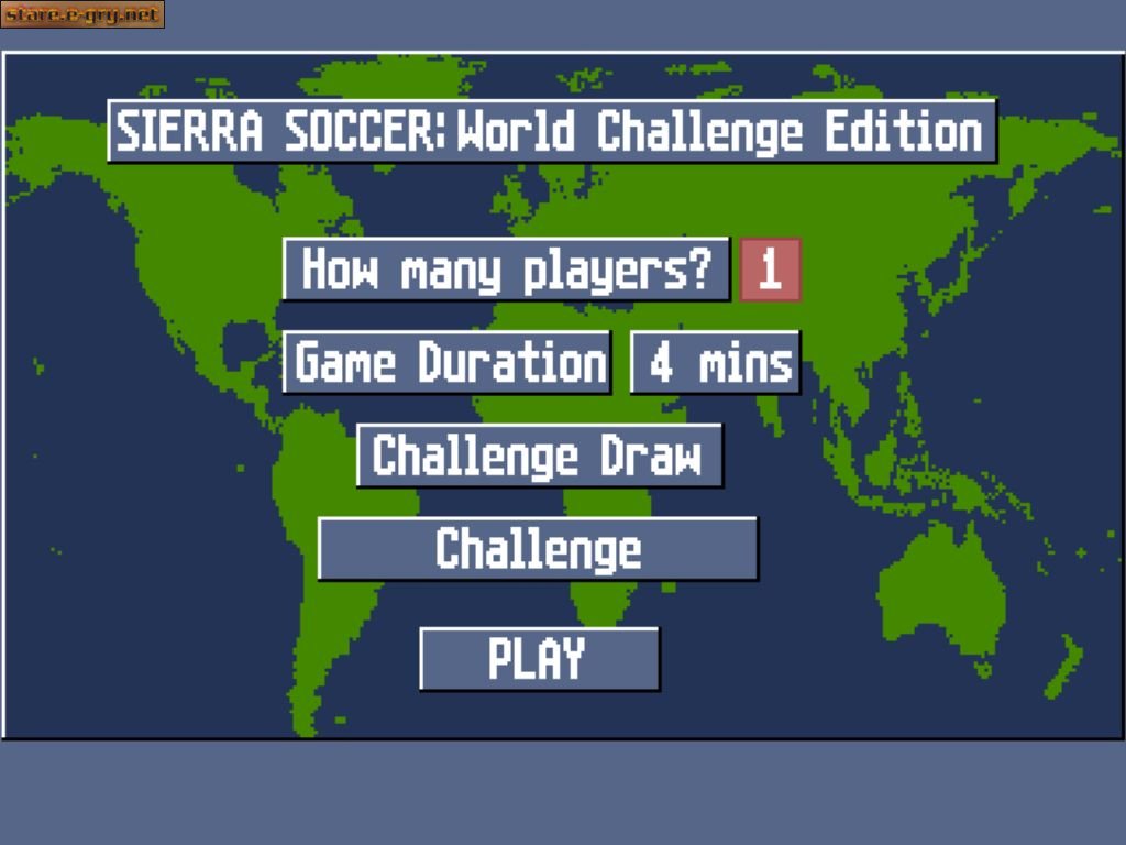 Sierra Soccer: World Challenge Edition