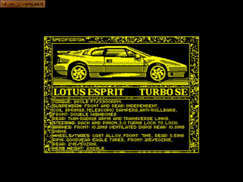 Lotus Esprit Turbo Challenge