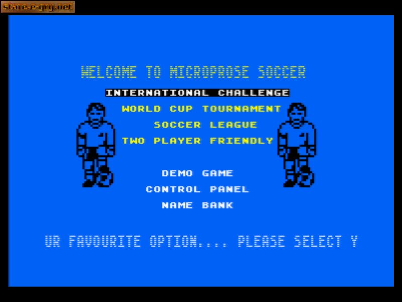 Microprose Soccer
