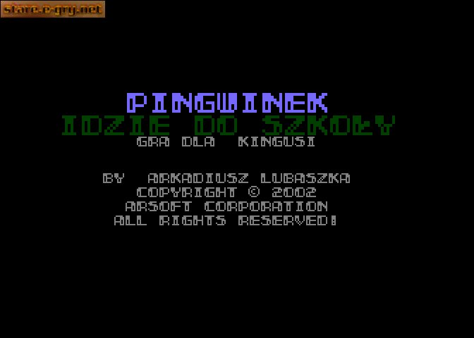 Pingwinek Idzie do Szkoły