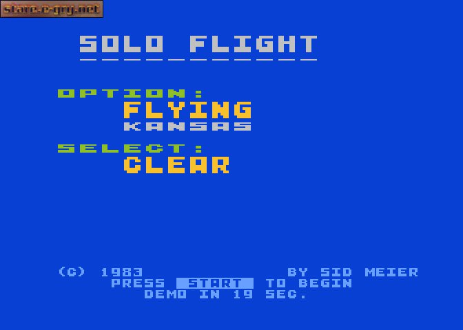 Solo Flight