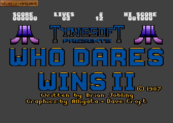 Who Dares Wins II
