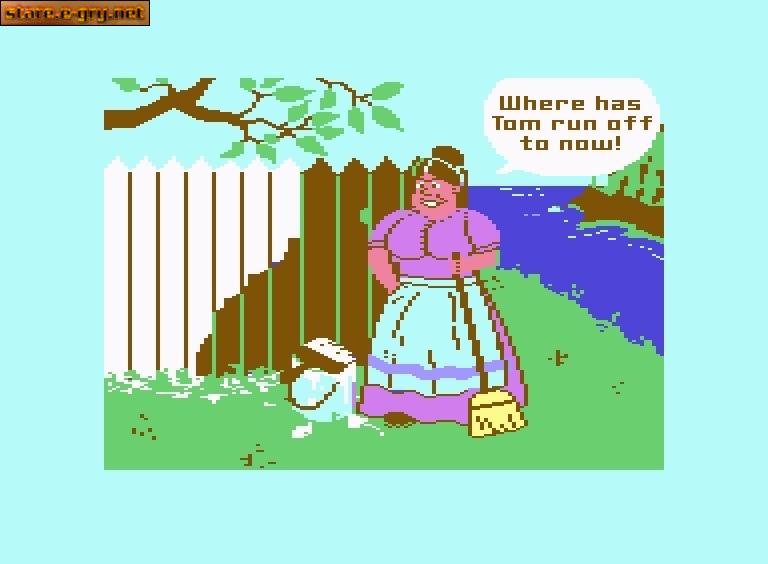 The Chase on Tom Sawyer's Island