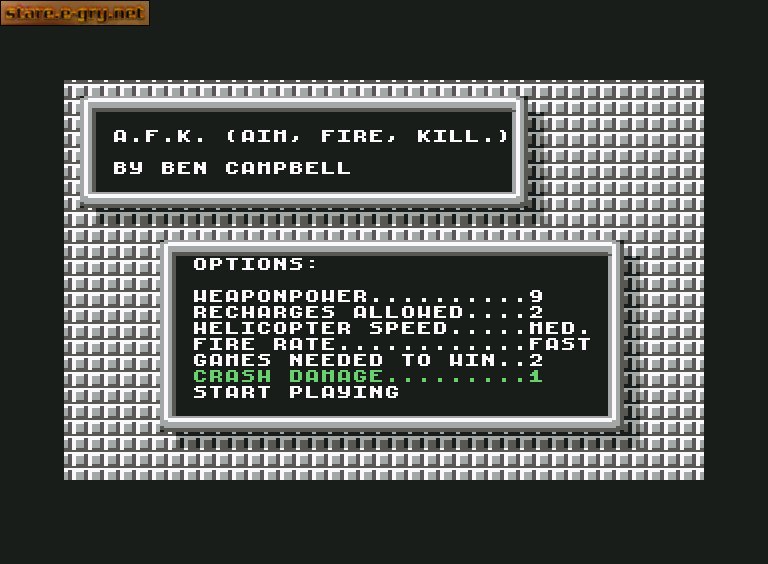 AFK - Aim, Fire, Kill