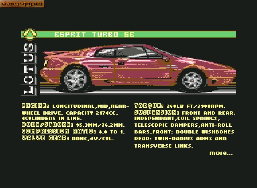 Lotus Esprit Turbo Challenge