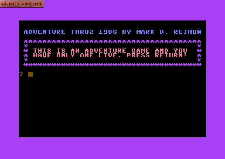 Adventure Thru II