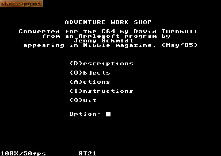 Adventure Writing System