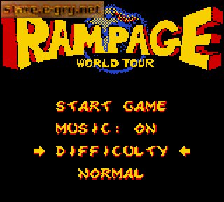 Rampage World Tour