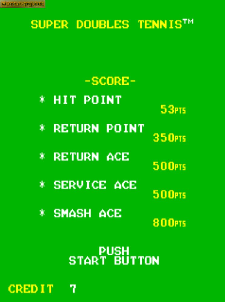 Super Doubles Tennis