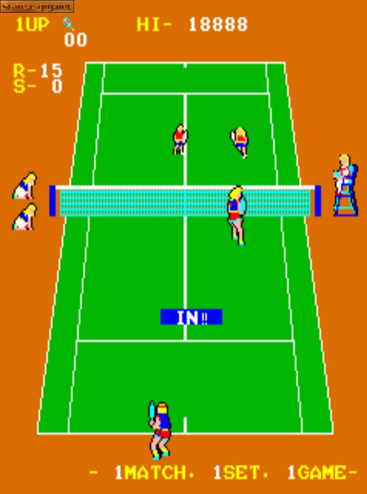 Super Doubles Tennis