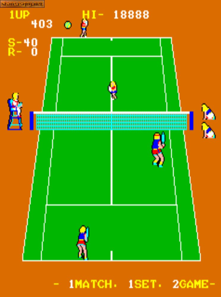Super Doubles Tennis
