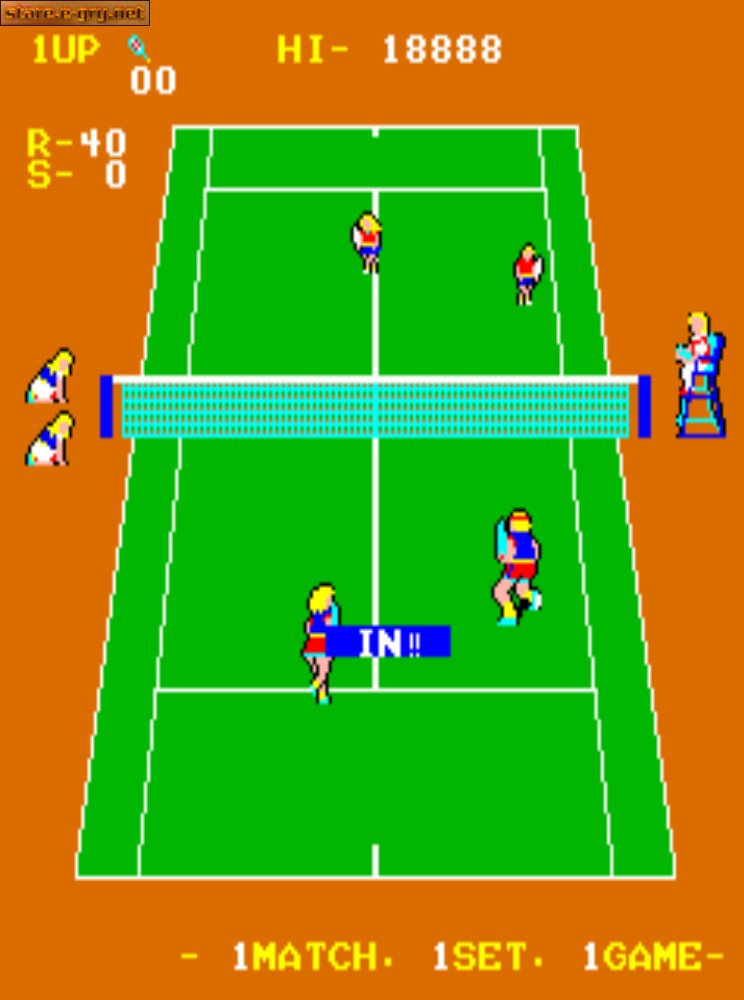 Super Doubles Tennis