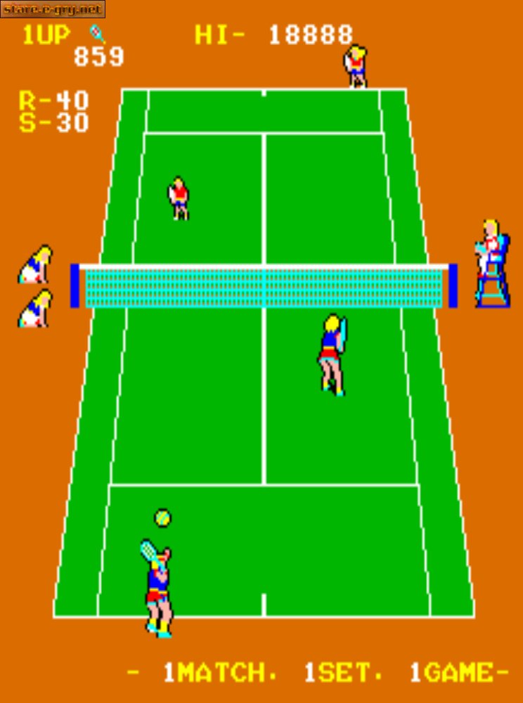 Super Doubles Tennis