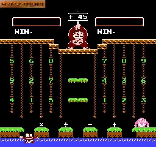 Donkey Kong Jr. Math