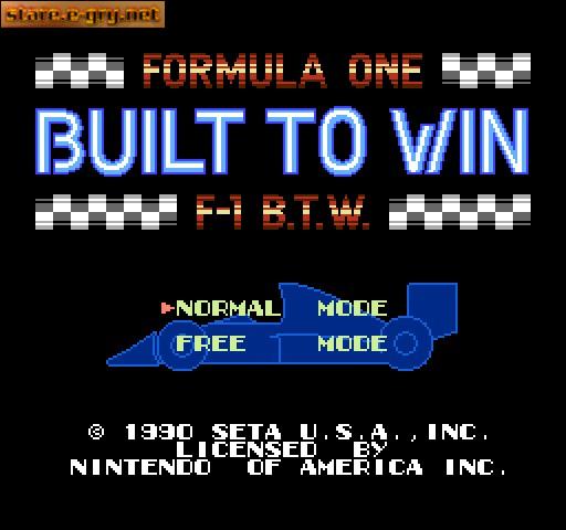 Formula One: Built To Win