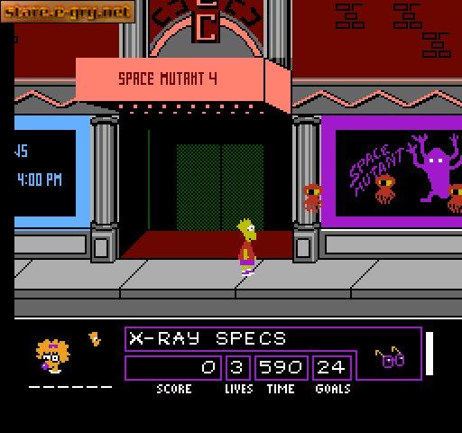 The Simpsons: Bart Vs. the Space Mutants