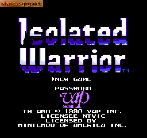 Isolated Warrior