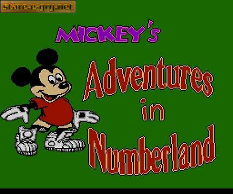 Mickey's Adventures in Numberland