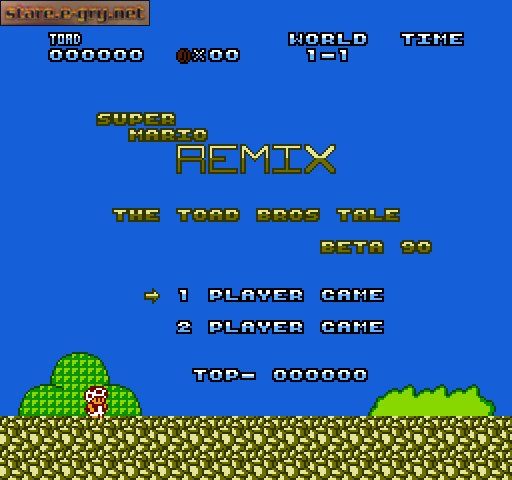 Super Mario Remix: The Toad Bros Tale